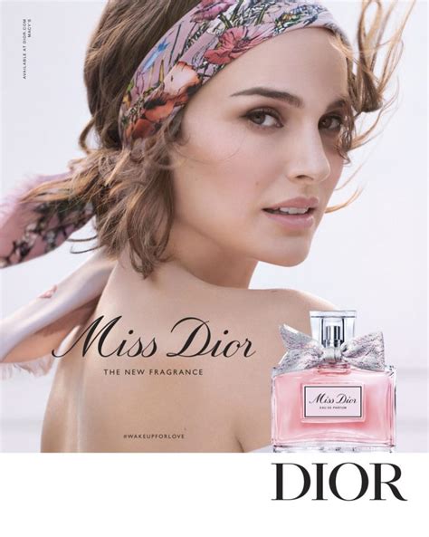 miss dior 2024 fragrance|perfume advertised by natalie portman.